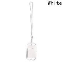 Load image into Gallery viewer, Mobile phone silicone lanyard belt neck bracelet necklace card clip sets DIY