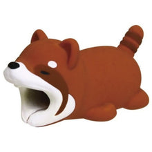 Load image into Gallery viewer, Dropshipping 1pcs Protector for Iphone cable Winder Phone holder Accessory chompers rabbit dog cat Animal doll model funny
