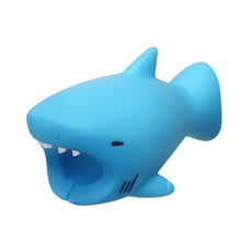 Load image into Gallery viewer, Dropshipping 1pcs Protector for Iphone cable Winder Phone holder Accessory chompers rabbit dog cat Animal doll model funny